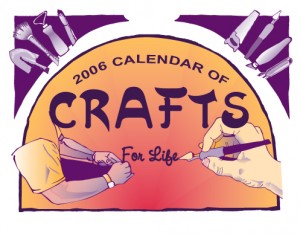 Front cover illustration for the Craft Calendar
