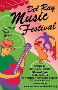 Music Festival in Del Ray Poster